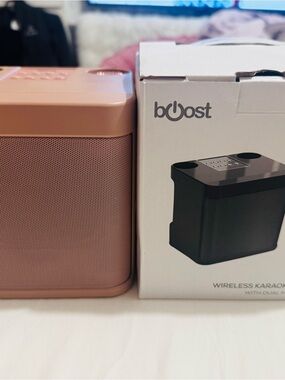 Boost Wireless Karaoke Speaker - Rose Gold
